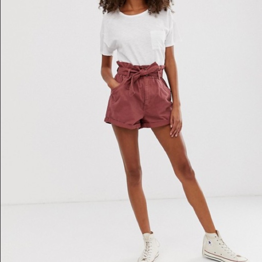 Abercrombie army green shorts